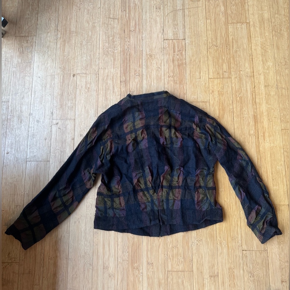 Babette SF Plaid Women's Jacket and Skirt Set XS - Picture 5 of 5